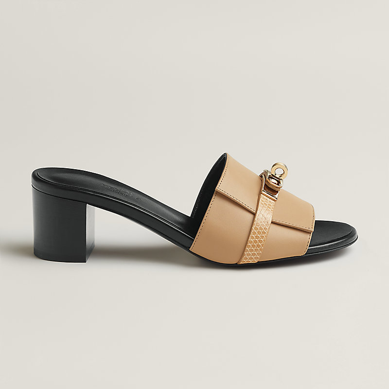 Gigi 50 sandal - Beige | Hermès USA